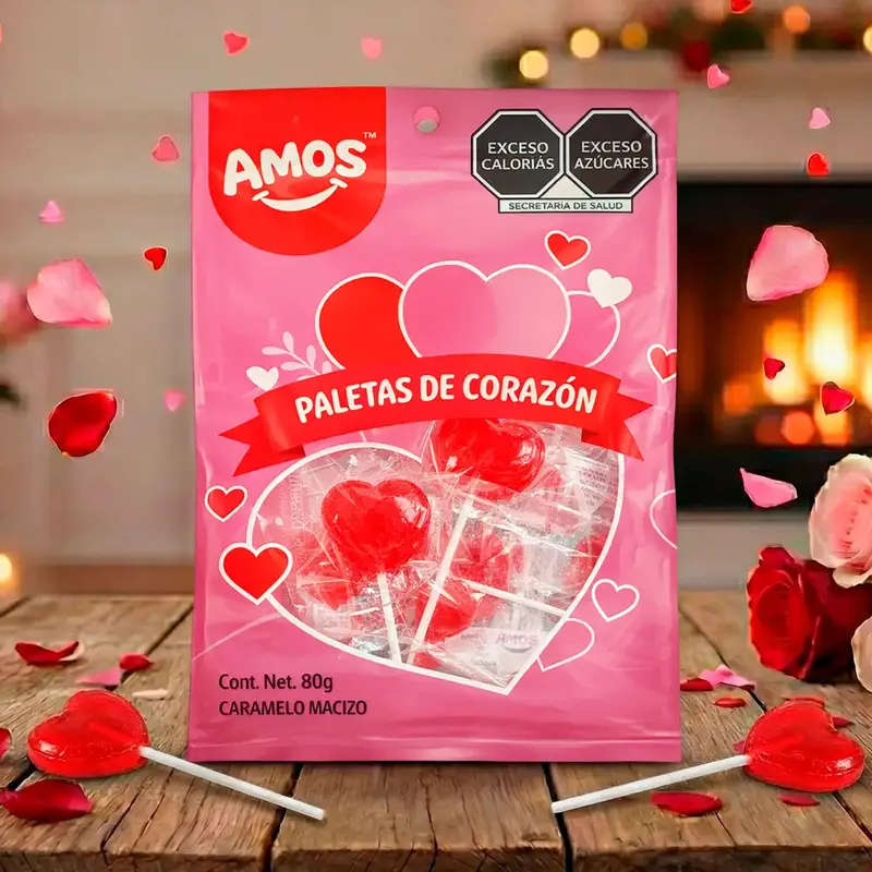 Paleta De Caramelo, Corazón, Amos 1