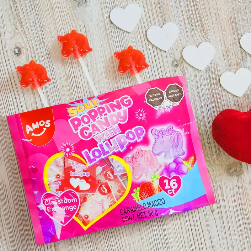 Paleta De Caramelo Popping, Amos 2
