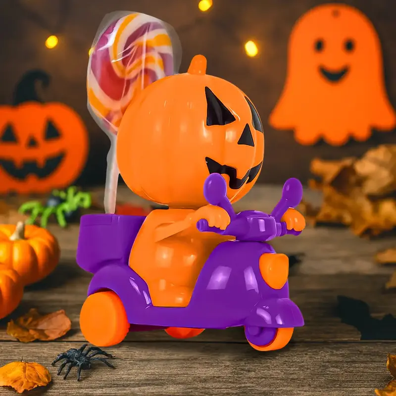 Paleta De Dulce Con Juguete De Calabaza, Halloween 1