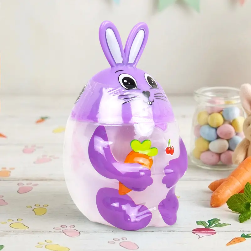 Paleta De Dulce, Conejito, Color Morado 2
