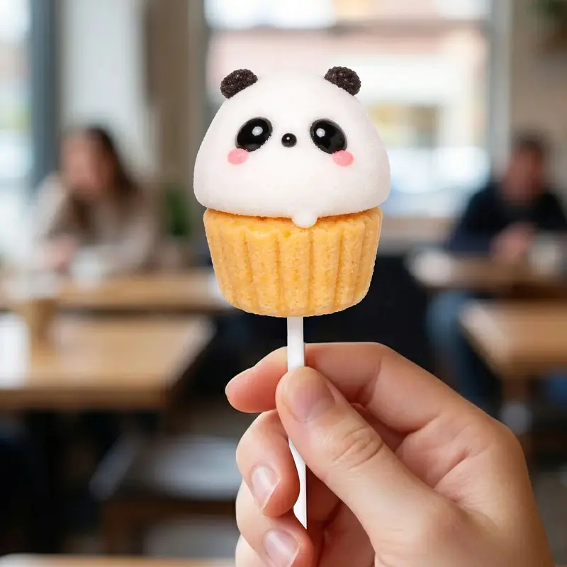 Paleta De Malvavisco, Panda 1