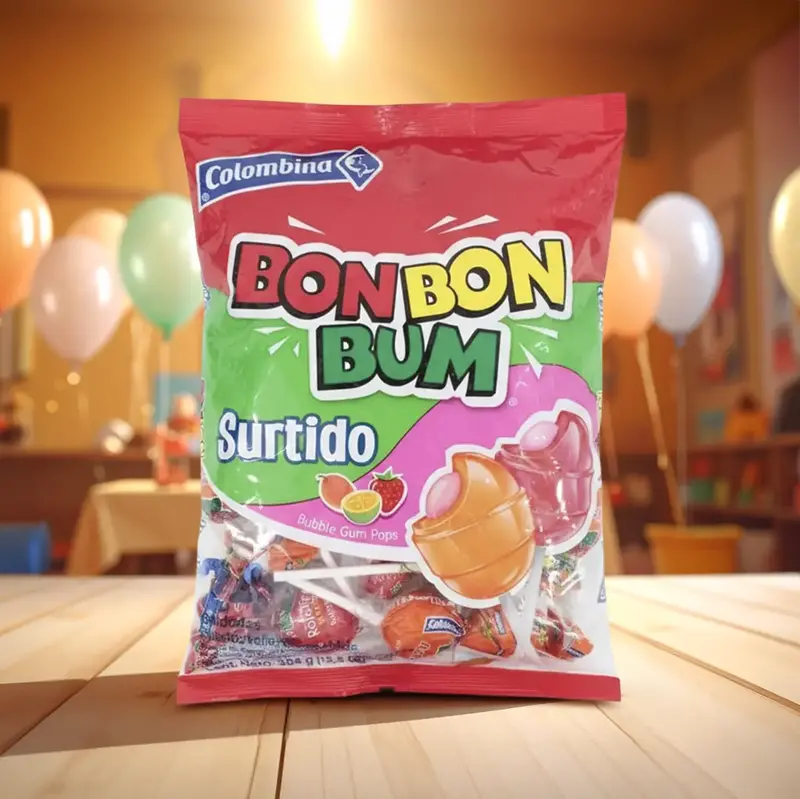 Paletas Bon Bon Bum Colombina, 384 G 2
