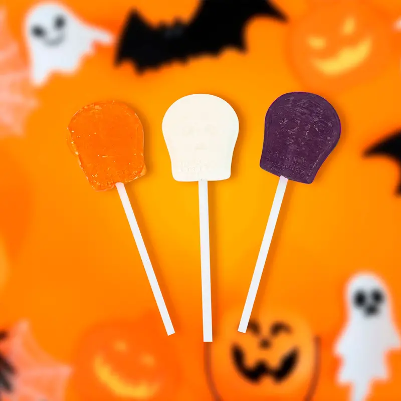 Paletas De Caramelo, Halloween, 96 Gr 1