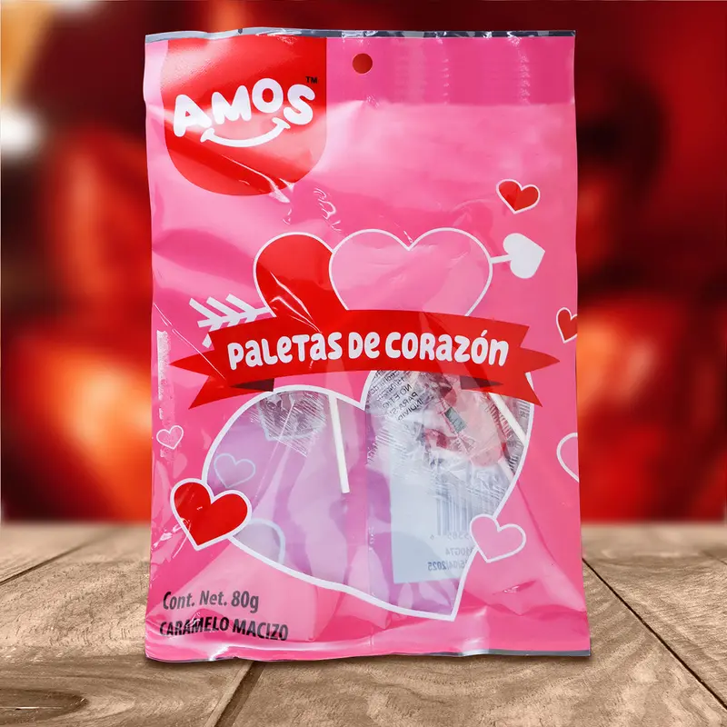 Paletas De Corazón, Amos 80 Gr 1