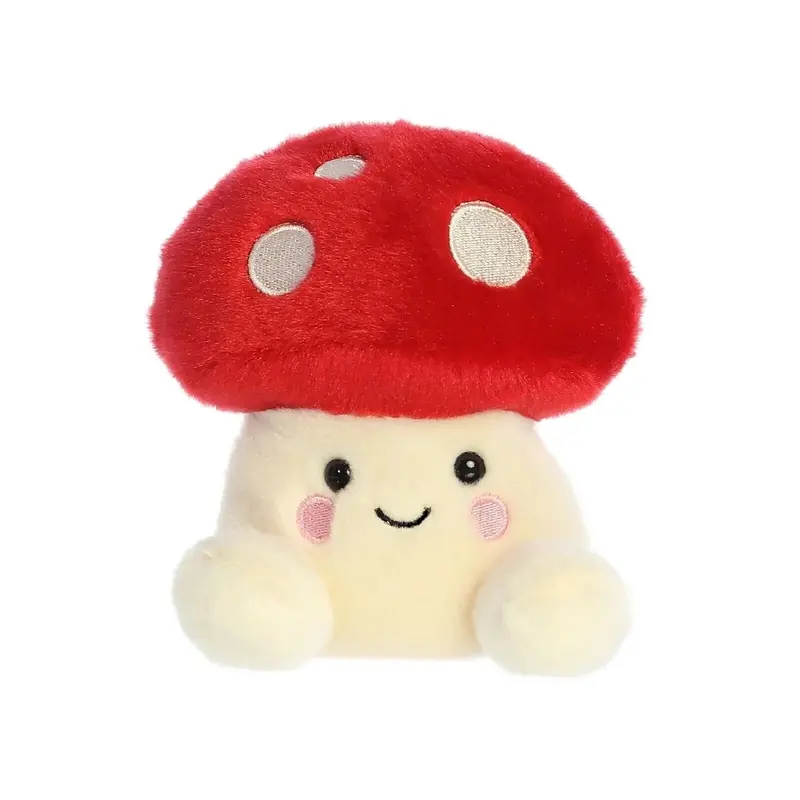 Palm Pals Amanita Mushroom Soft Toy 12Cm 1