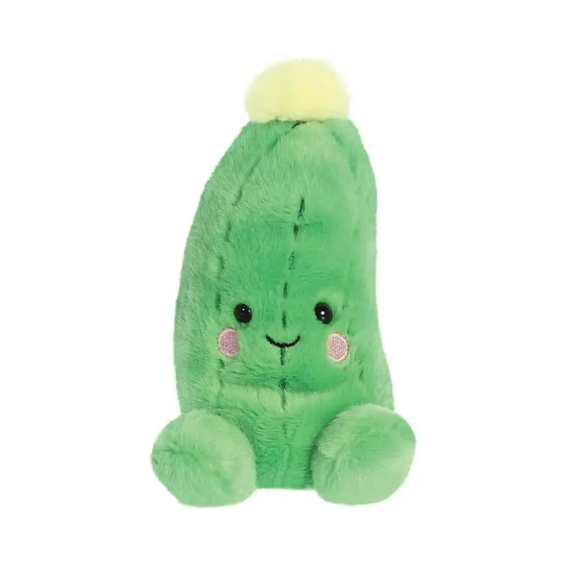 Palm Pals Dillian Cucumber Soft Toy 12Cm 1