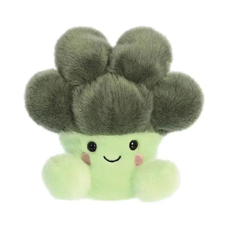 Palm Pals Luigi Broccoli Soft Toy 12Cm 1