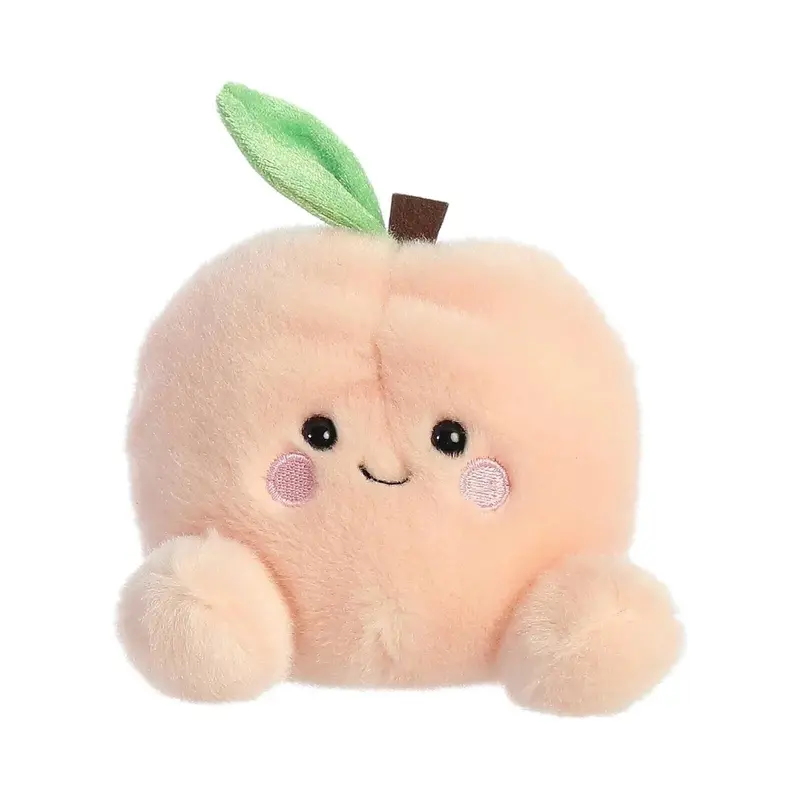 Palm Pals Mellow Peach Soft Toy 12Cm 1