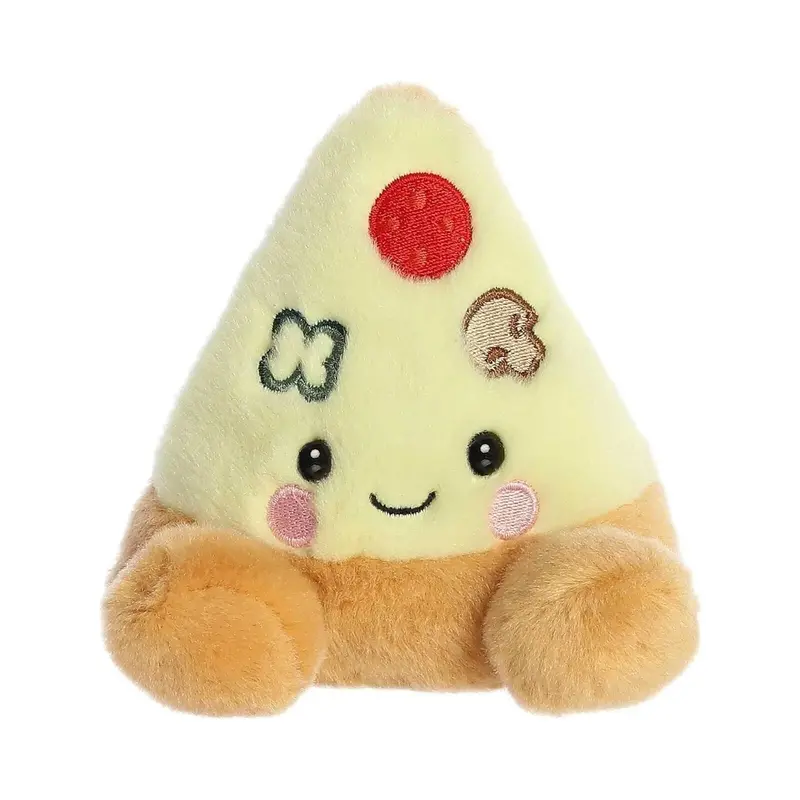 Palm Pals Peppa Pizza Slice Soft Toy 12Cm 1