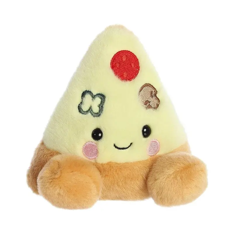 Palm Pals Peppa Pizza Slice Soft Toy 12Cm 2