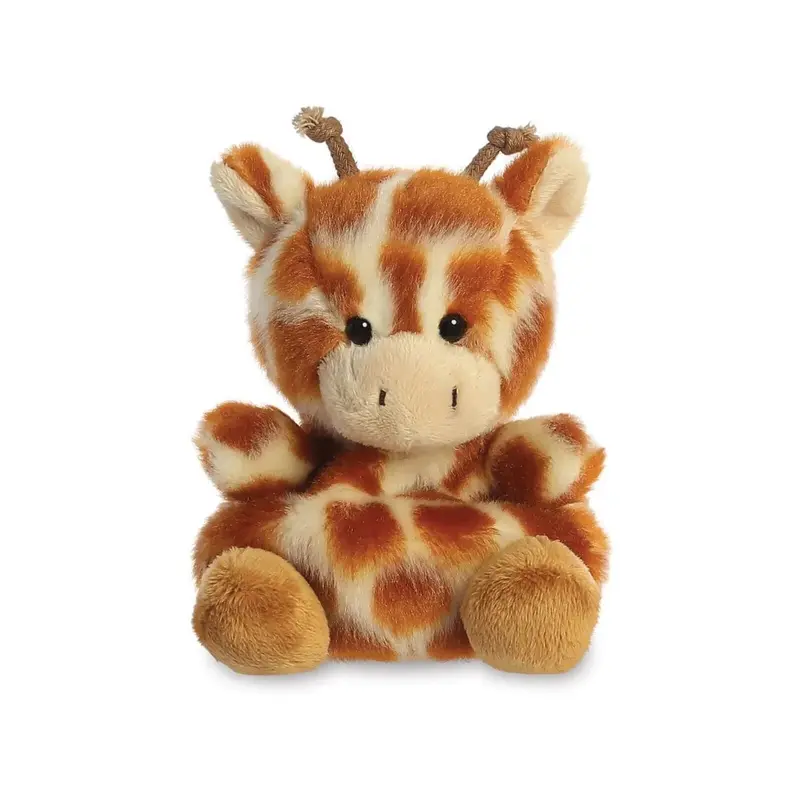 Palm Pals Safara Giraffe Soft Toy 12Cm 1
