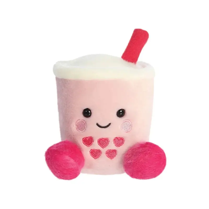 Palm Pals Tangy Heart Boba Soft Toy 12Cm 1