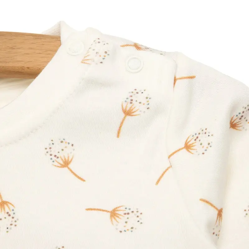 Pambuliq Baby Girl Long Sleeve Pyjamas Set - Ecru 4
