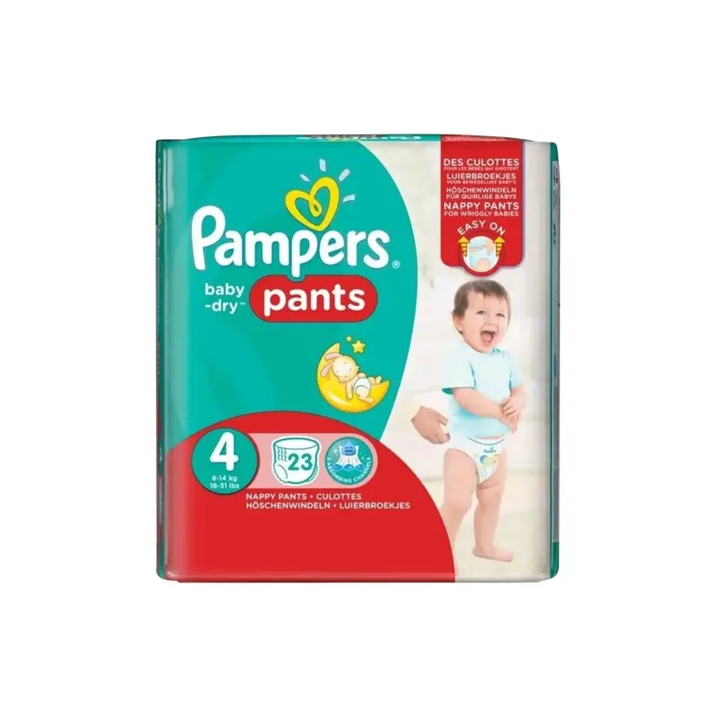 Pampers Baby Dry Pants Size 4 - 23 Nappies 1