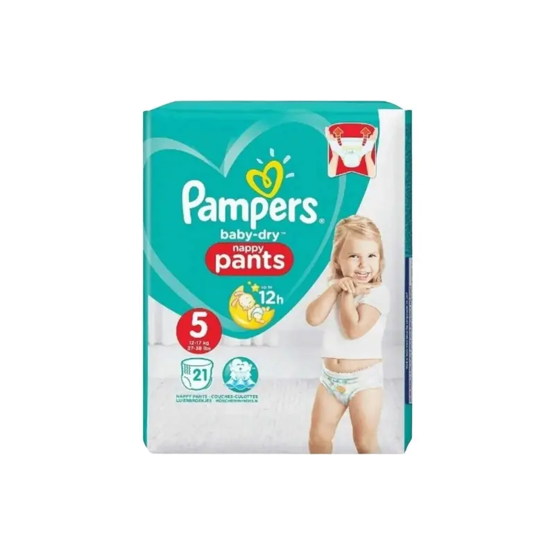 Pampers Baby Dry Pants Size 5 - 21 Nappies 1