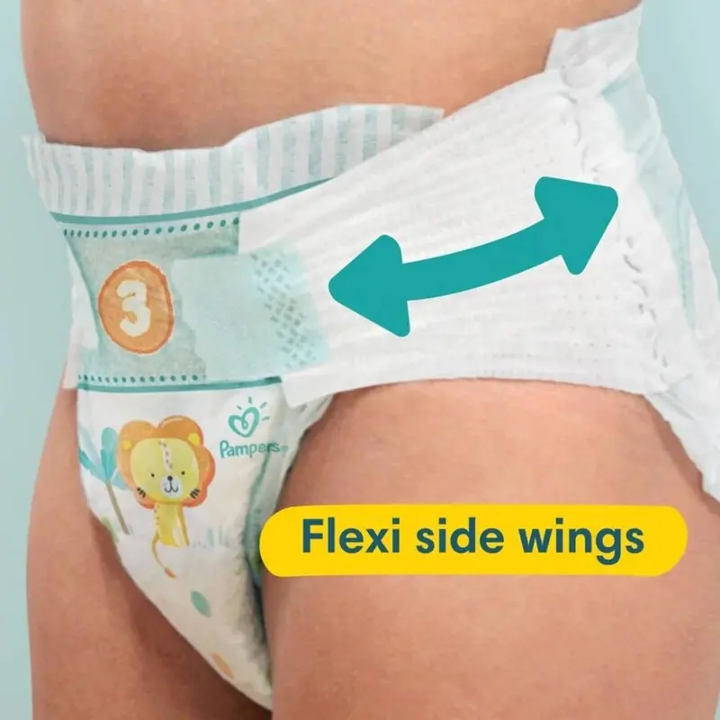 Pampers Baby Dry Size 3 Jumbo Pack - 98 Nappies 2