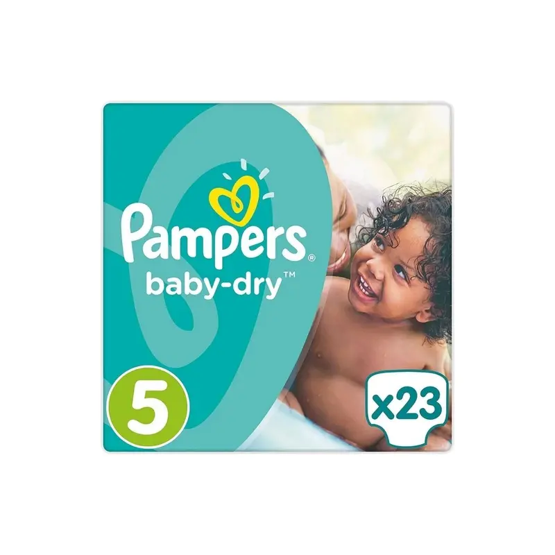 Pampers Baby Dry Size 5 - 23 Nappies 1