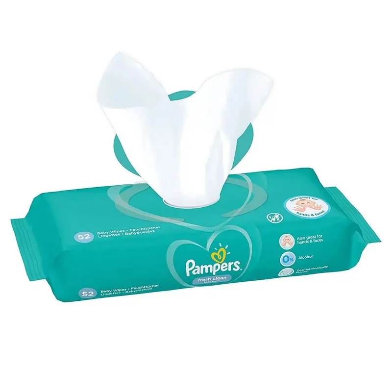 Pampers Baby Wipes Scented 52 Pcs 2
