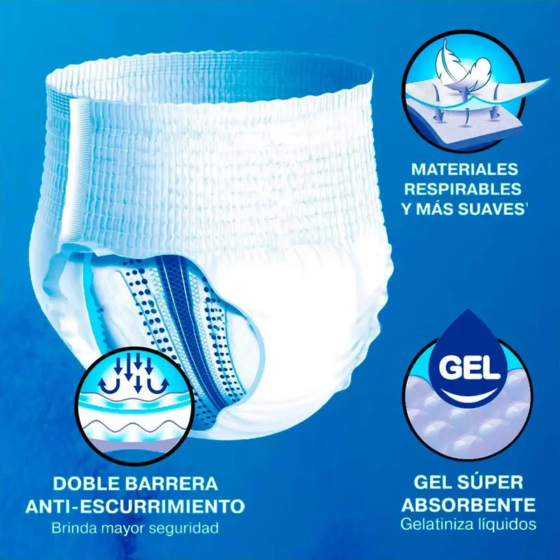 Pañal Para Adultos, Talla: G, Tena Pants Maxi Protect 2