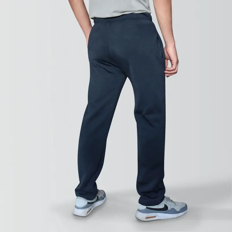 Pants De Felpa Para Caballero Color Azul Marino 2