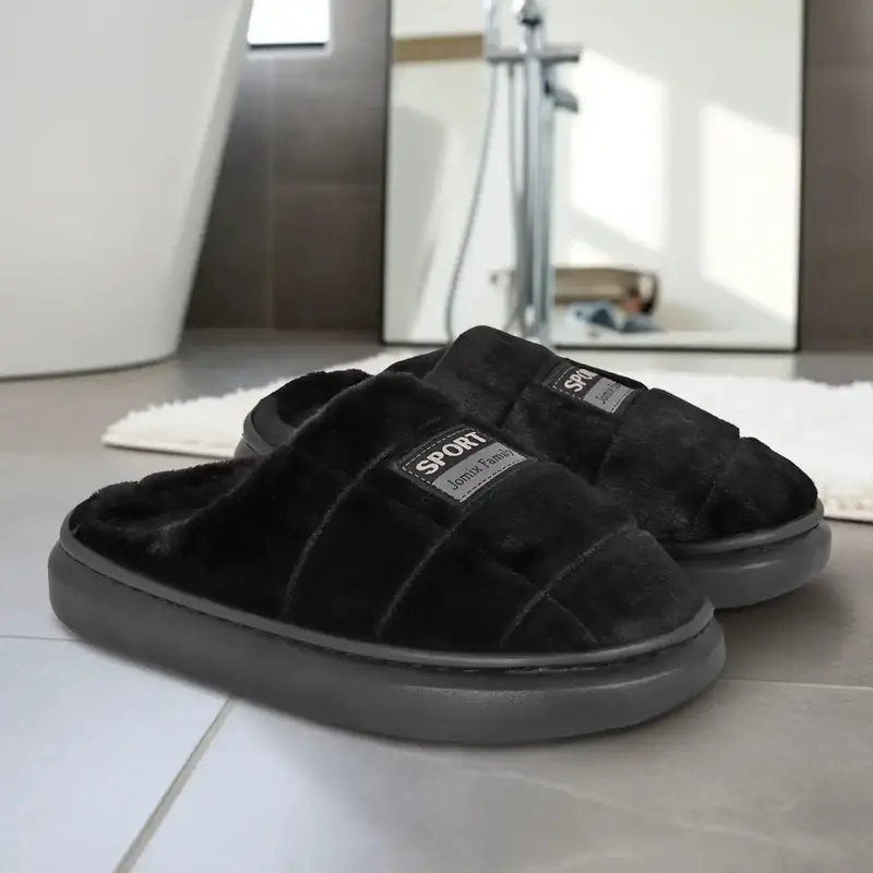Pantuflas, Color Negro 1
