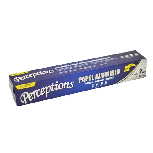 Papel Aluminio Perceptions 30Cm X 7M 11 Micras 1