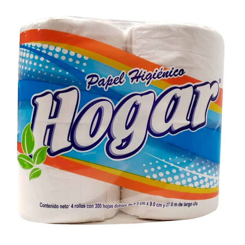 Papel Higienico Hogar, 4 Piezas 1