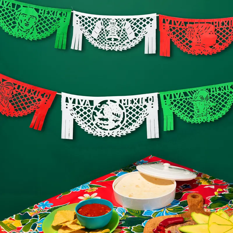 Papel Picado, Diseño Fiestas Patrias 1