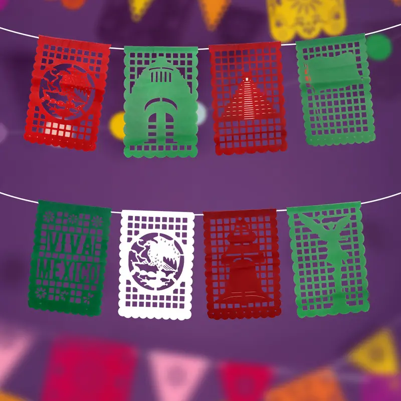 Papel Picado Para Fiestas Patrias, Monumentos 2
