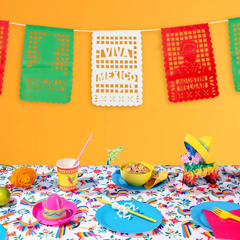 Papel Picado Para Fiestas Patrias, Niños Héroes 2