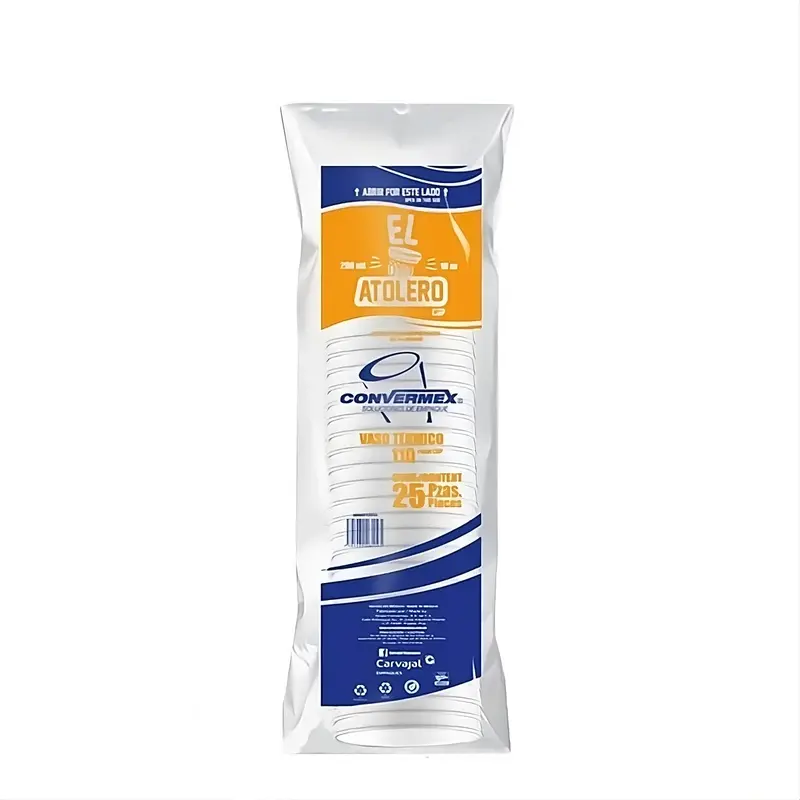 Paquete De 25 Vasos Térmicos, Convermex 296Ml 1