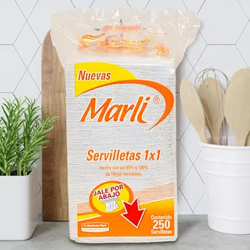 Paquete De Servilletas, Marli 2