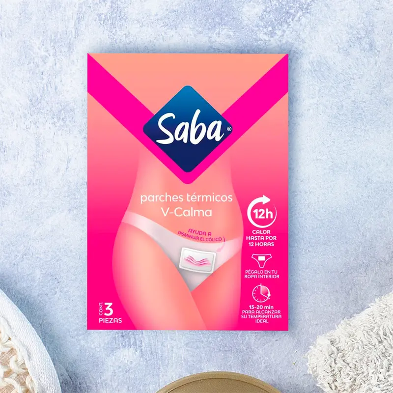 Parche Térmico Para Alivio De Cólicos, Saba 1