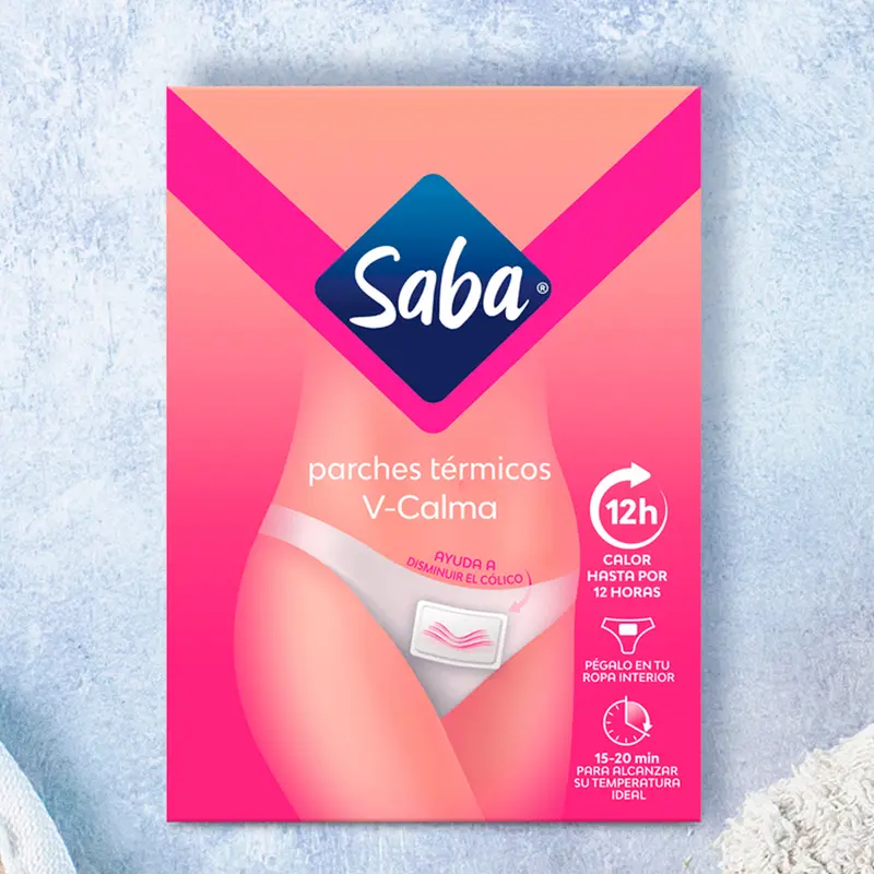 Parches Para Cólicos Menstruales V- Calma, Saba 1