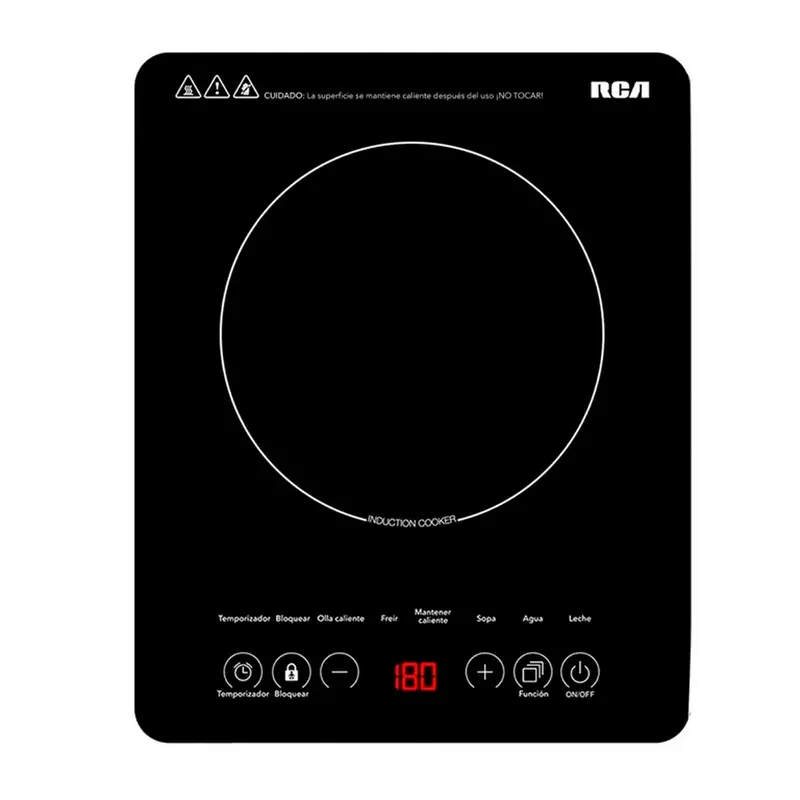 Parrilla De Inducción, Rc-12A3, Rca, Color Negro 1