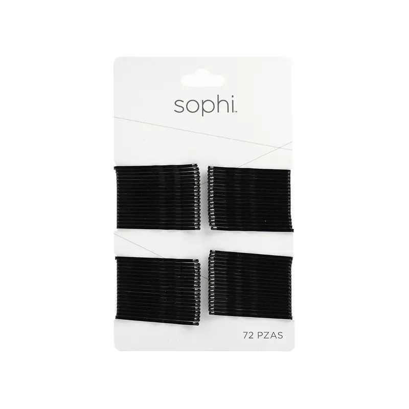 Pasadores Sophi 1 Paquete Con 72Pz Negro 1