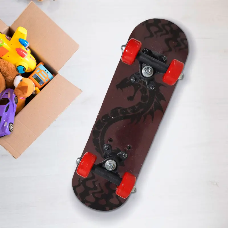 Patineta Skateboard Con Diseño De Dragón Para Principiantes 1