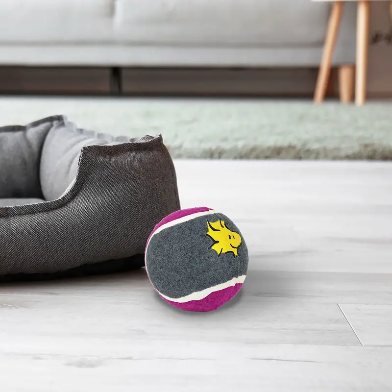 Pelota De Tenis Con Diseño De Peanuts Para Perro, Color Gris 2