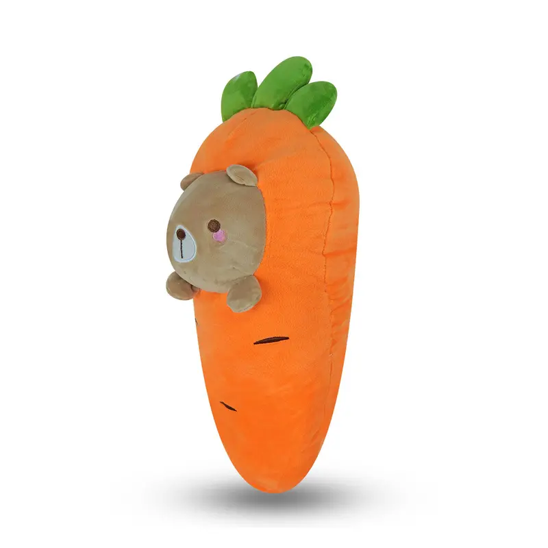 Peluche De Zanahoria Con Osito 2