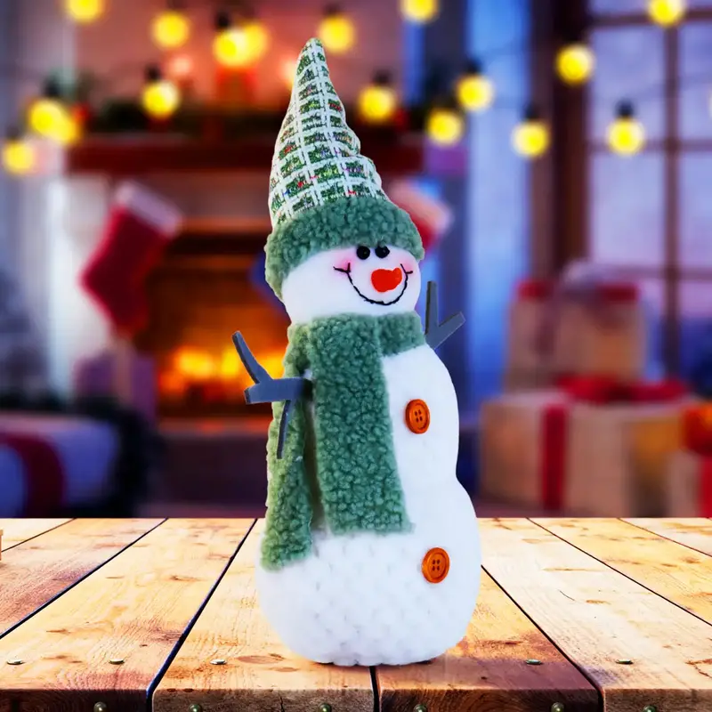 Peluche Navideño, Muñeco De Nieve 2