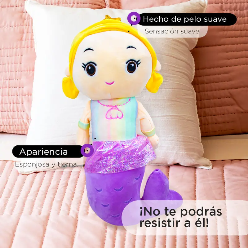 Peluche Sirenita Daisy 1