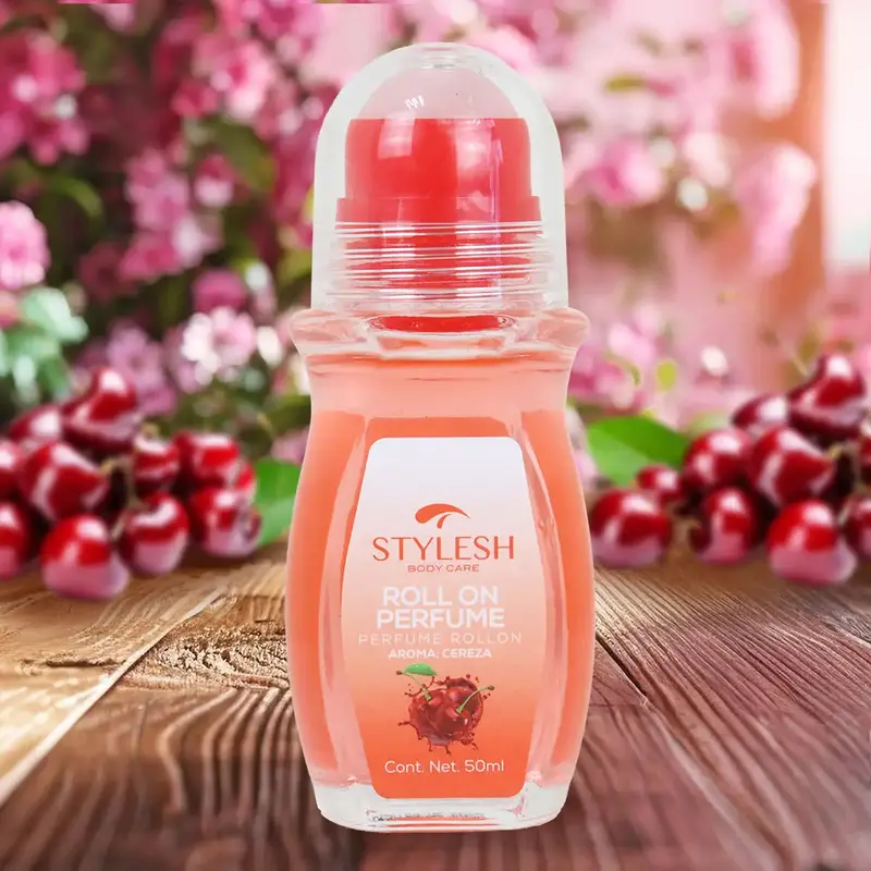 Perfume En Roll On, Stylesh, Aroma Cereza, 50 Ml 2