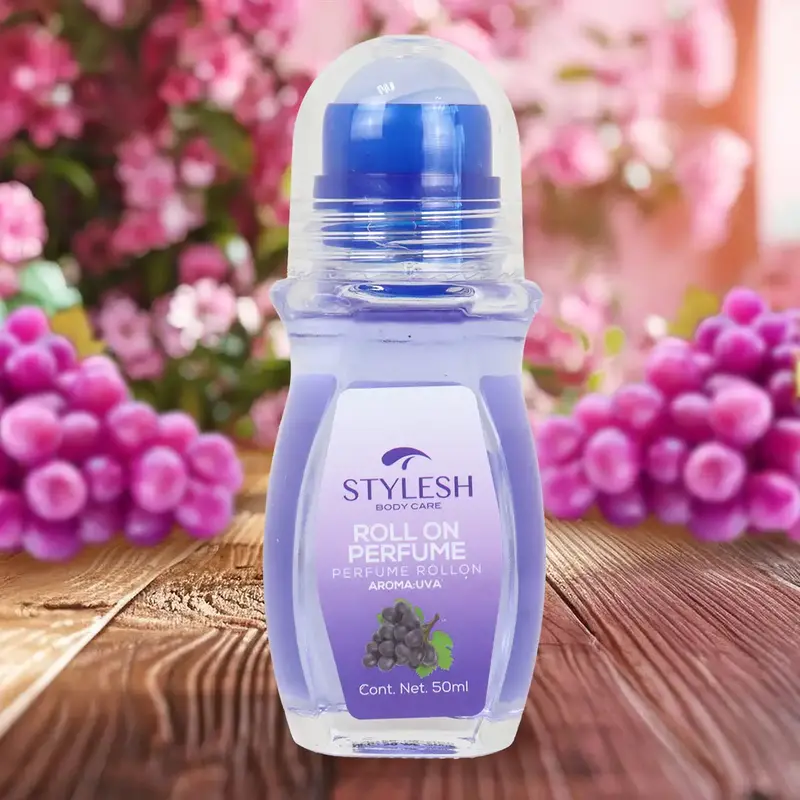 Perfume En Roll On, Stylesh, Aroma Uva, 50 Ml 2