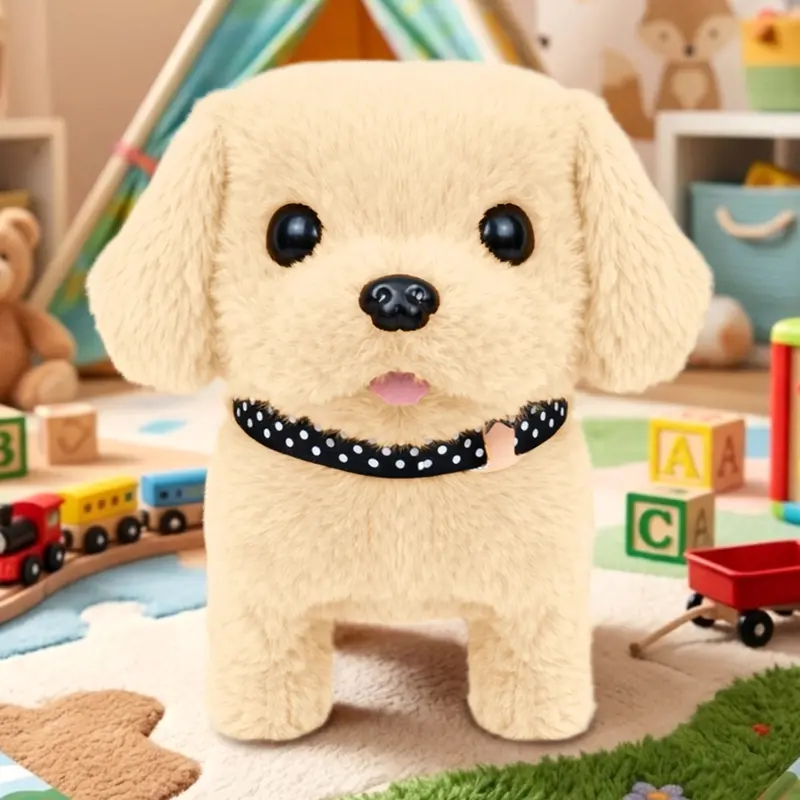 Perrito Caminador, Color Crema 1