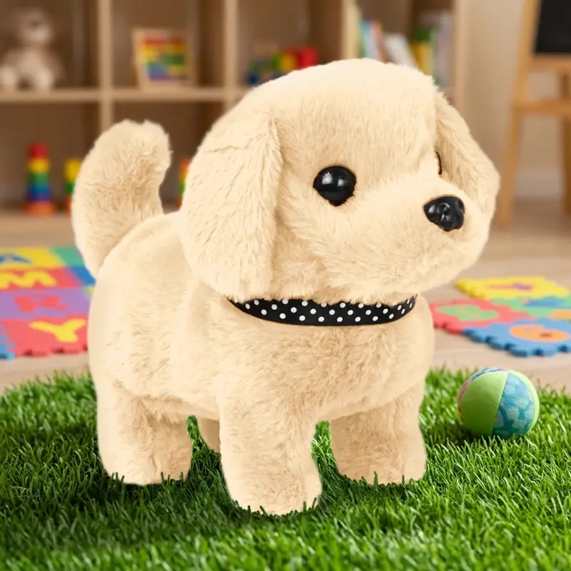 Perrito Caminador, Color Crema 2