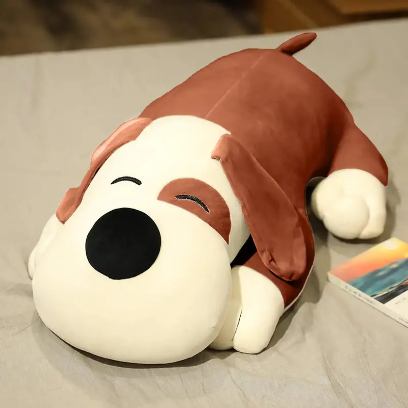 Perrito Dormido, Peluche, Color Café 1