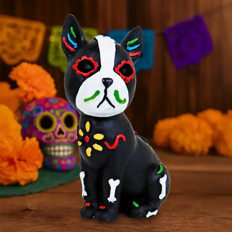 Perrito, Figura De Cerámica, Día De Muertos 2