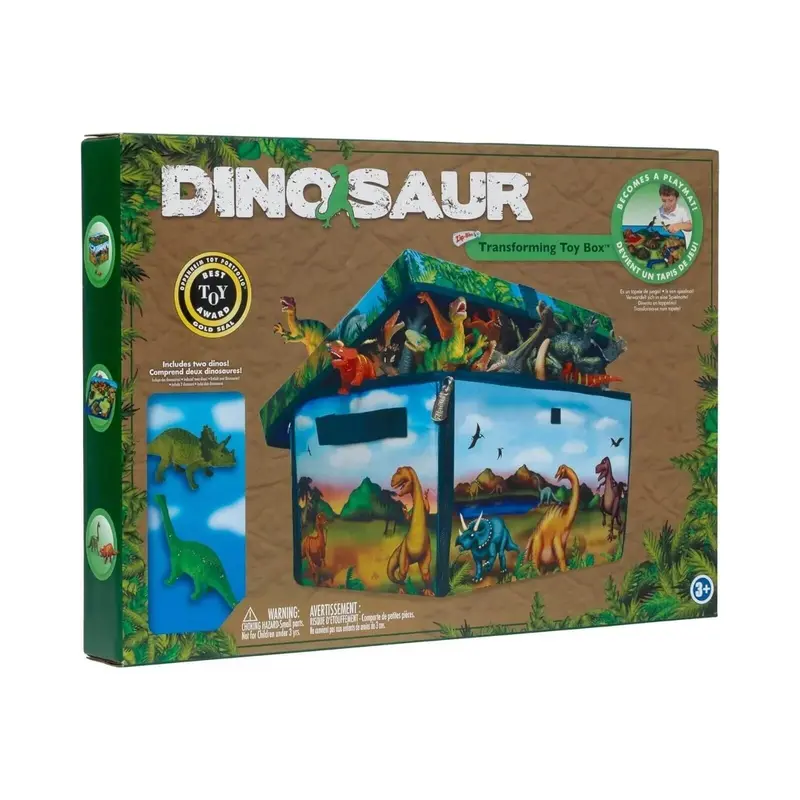 Peterkin Dinosaur Zipbin & Playmat Plus 2 Pcs 1