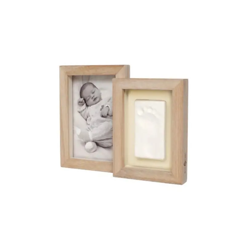 Petit Artichaut Duo Frame With Hand & Foot Imprints - Jolis Coeurs 1