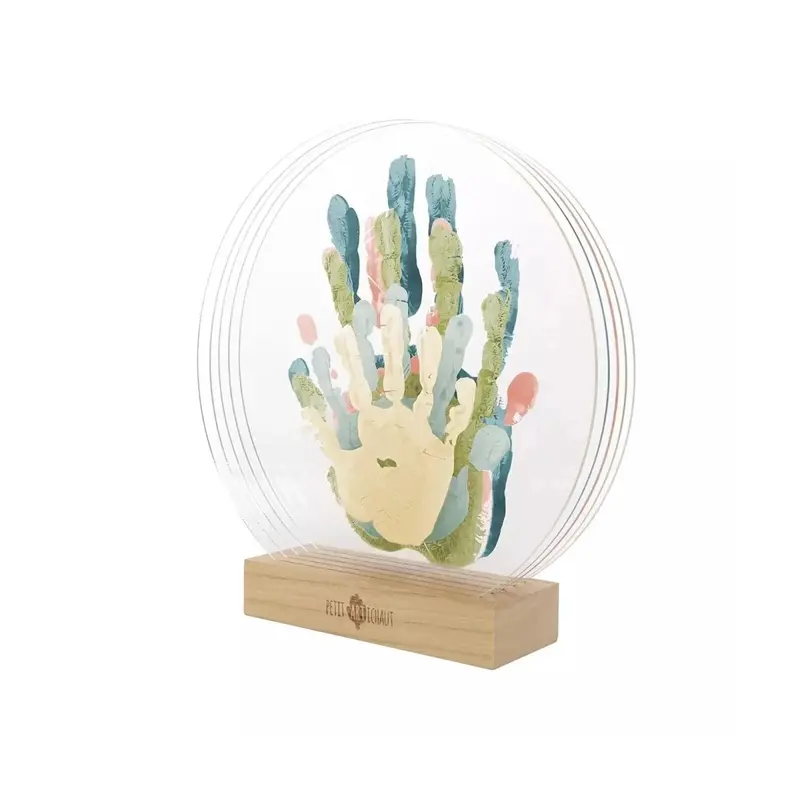 Petit Artichaut Family Colors Hand Print Kit 1